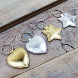 BYRON & BROWN LEATHER KEYRING