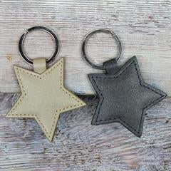 BYRON & BROWN LEATHER KEYRING