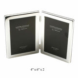 IMPRESSIONS SILVER PLATED PLAIN FLAT PHOTO FRAME