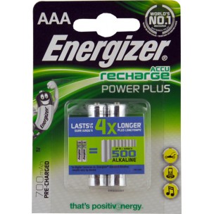 ENERGIZER AAA X2 RECHARGABLE BATTERIES 700MAH