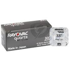 337 SILVER OXIDE BATTERY