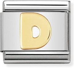 NOMINATION COMPOSABLE GOLD LETTER D LINK