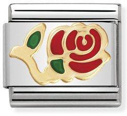 NOMINATION COMPOSABLE RED ROSE LINK