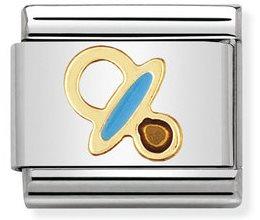 NOMINATION COMPOSABLE BLUE PACIFIER LINK