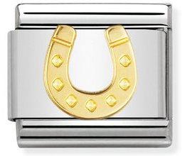 NOMINATION COMPOSABLE GOLD HORSESHOE LINK