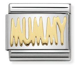 NOMINATION COMPOSABLE GOLD MUMMY LINK