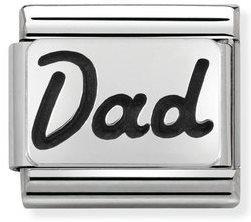 NOMINATION COMPOSABLE BLACK WRITING DAD LINK