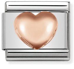 NOMINATION COMPOSABLE RAISED HEART LINK