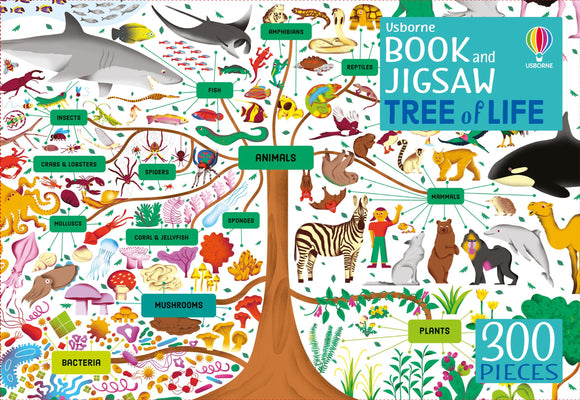USBORNE BOOK & JIGSAW: TREE OF LIFE
