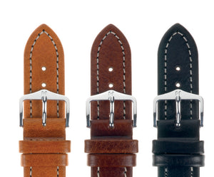HIRSCH LEATHER BUFFALO STRAP LONG