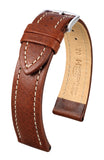 HIRSCH LEATHER BUFFALO STRAP LONG
