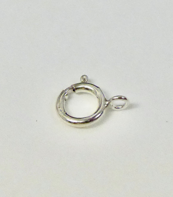 SILVER BOLT RING 6MM