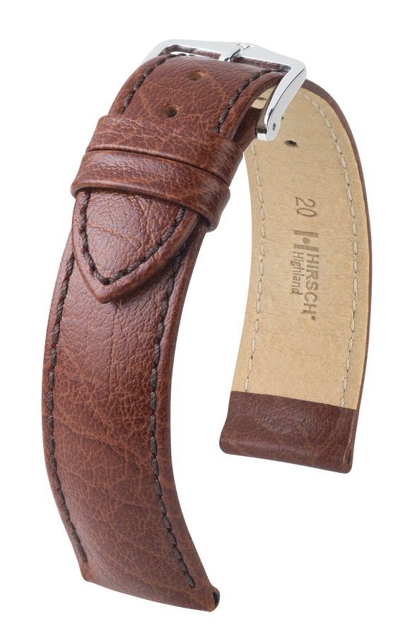 HIRSCH LEATHER HIGHLAND STRAP LONG