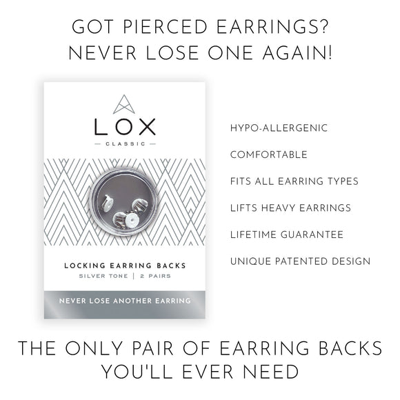 CONNOISSEURS LOX SECURE EARRING BACKS