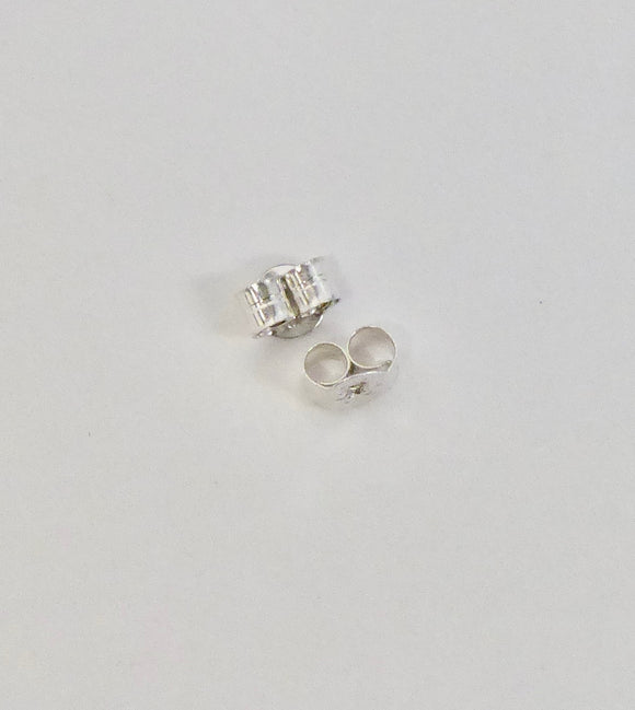 SILVER LARGE EARRING BACKS