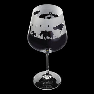 DARTINGTON ELEPHANT PARADE COPA GLASS