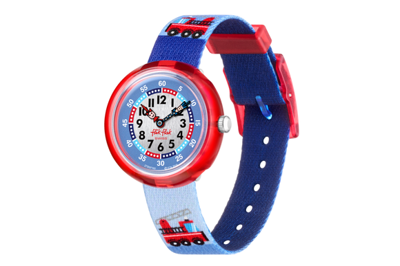 CHILDREN'S FLIK FLAK FIRE TRUCK WATCH