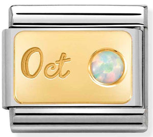 NOMINATION COMPOSABLE CLASSIC GOLD OCTOBER LINK