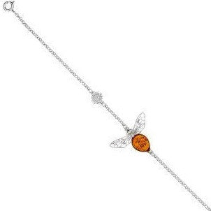 AMBER SILVER BEE BRACELET Sneezums